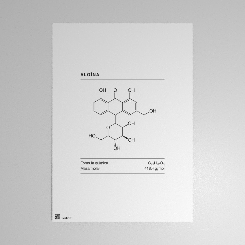 Leskoff Aloin Molecule Poster image 1 of 1