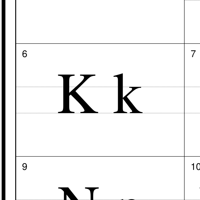 Leskoff Tongan Alphabet image 2 of 2
