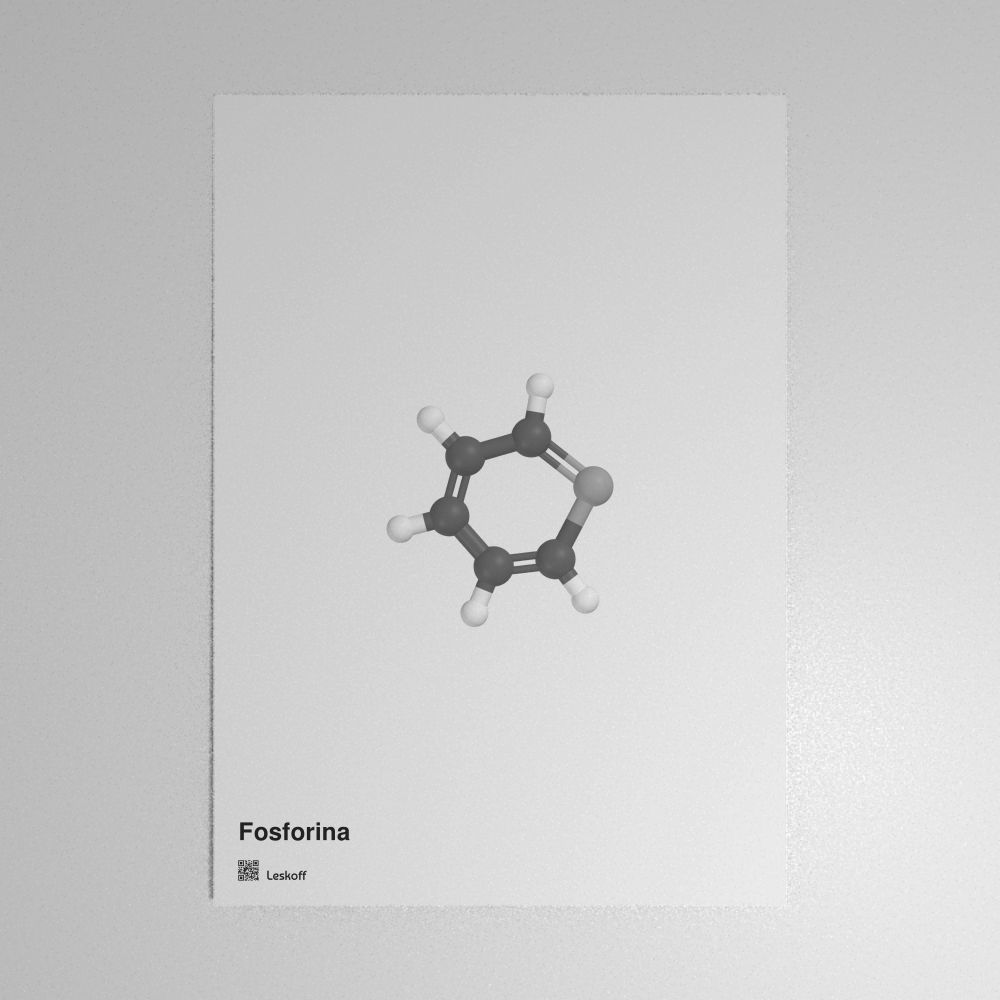 Leskoff Phosphorine Molecule Poster image 1 of 1
