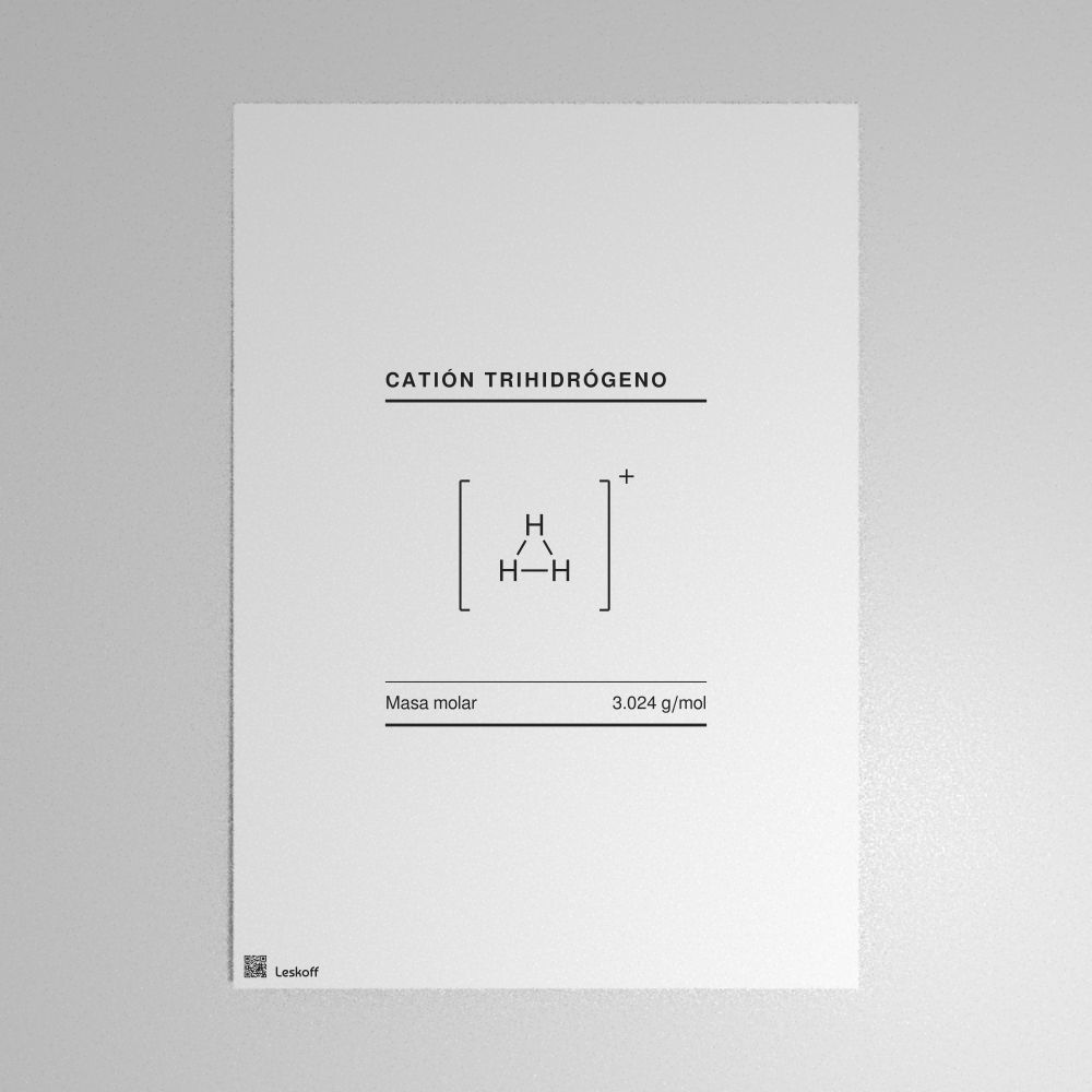 Leskoff Trihydrogen Cation Poster image 1 of 1