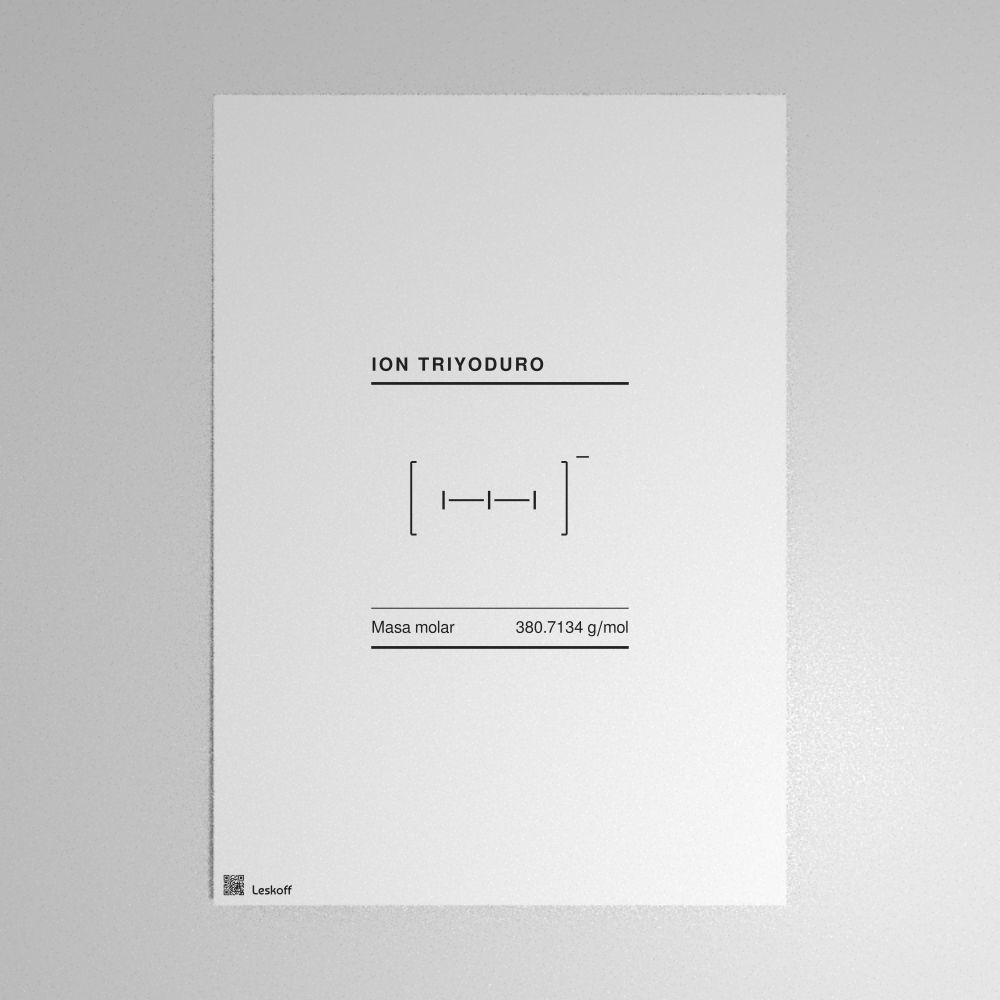 Leskoff Triiodide Ion Poster image 1 of 1