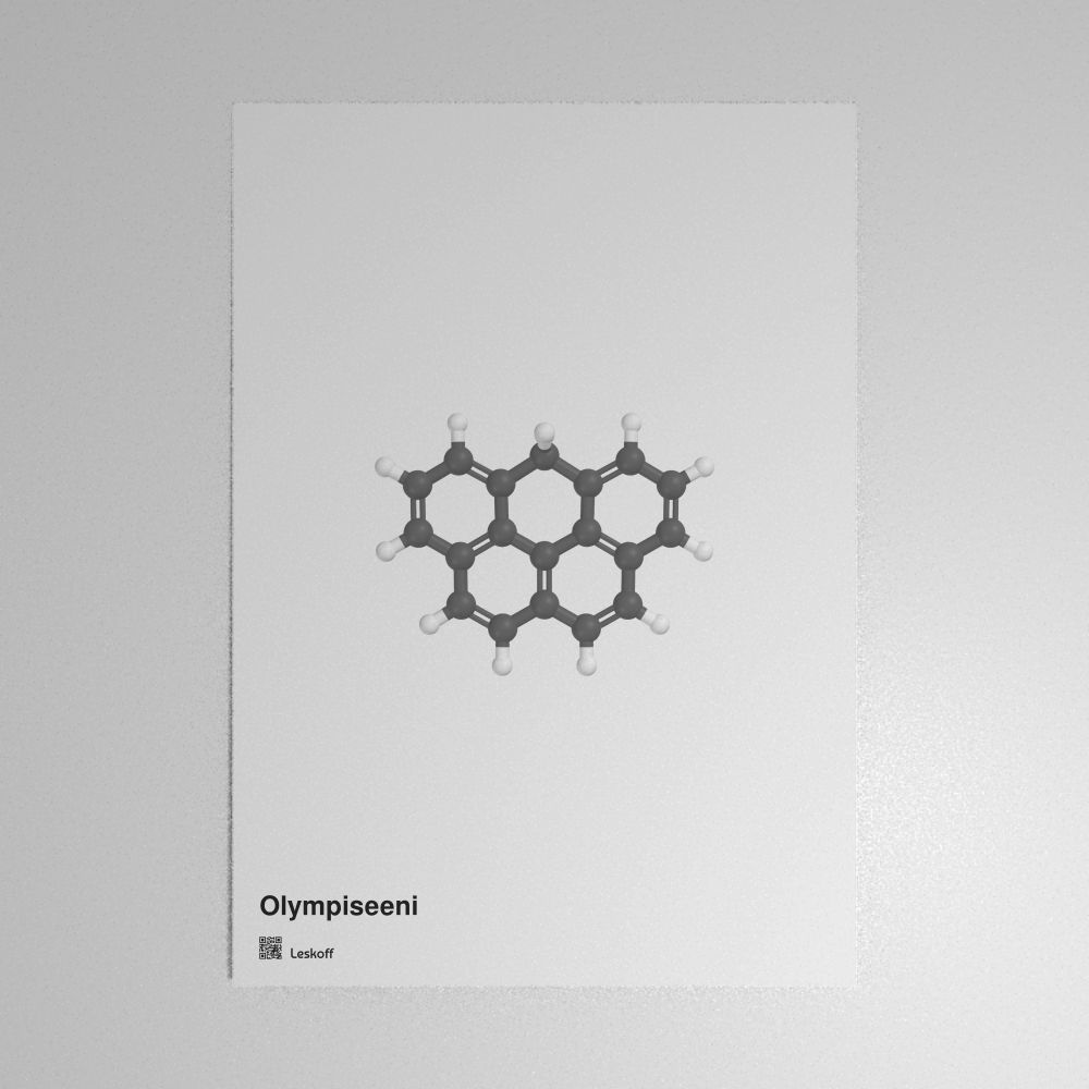 Leskoff Olympicene Molecule Poster image 1 of 1