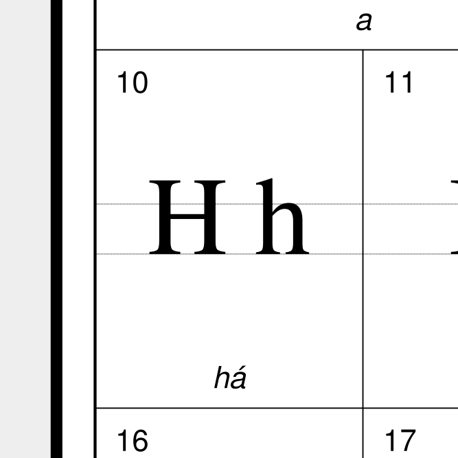 Leskoff Icelandic Alphabet image 2 of 2