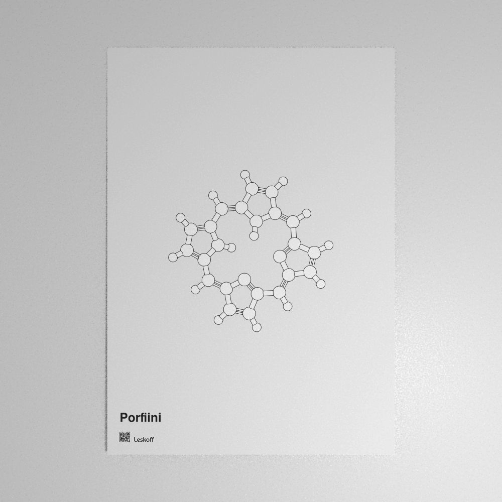 Leskoff Porphine Molecule Poster image 1 of 1