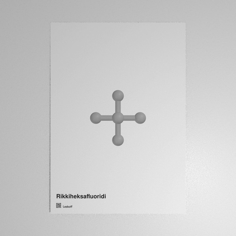 Leskoff Sulfur Hexafluoride Molecule Poster image 1 of 1