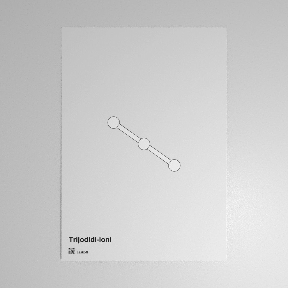 Leskoff Triiodide Ion Poster image 1 of 1