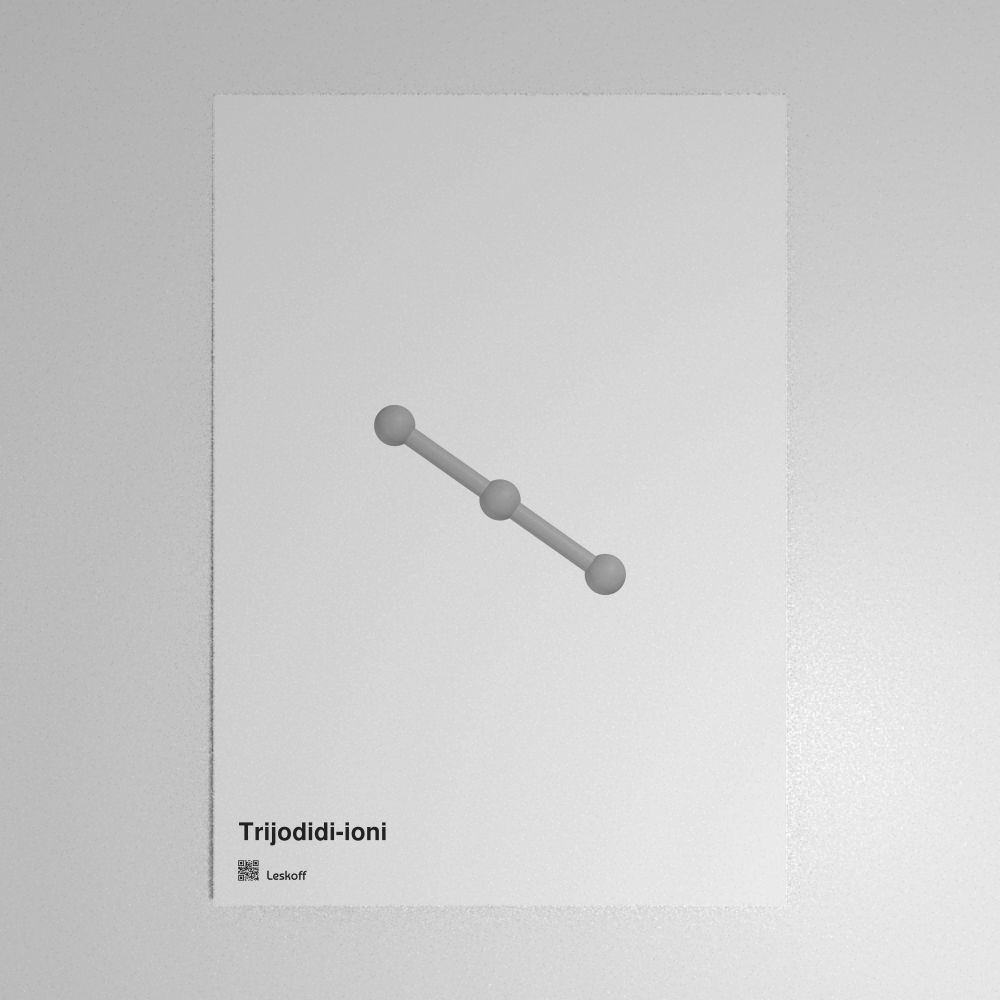 Leskoff Triiodide Ion Poster image 1 of 1