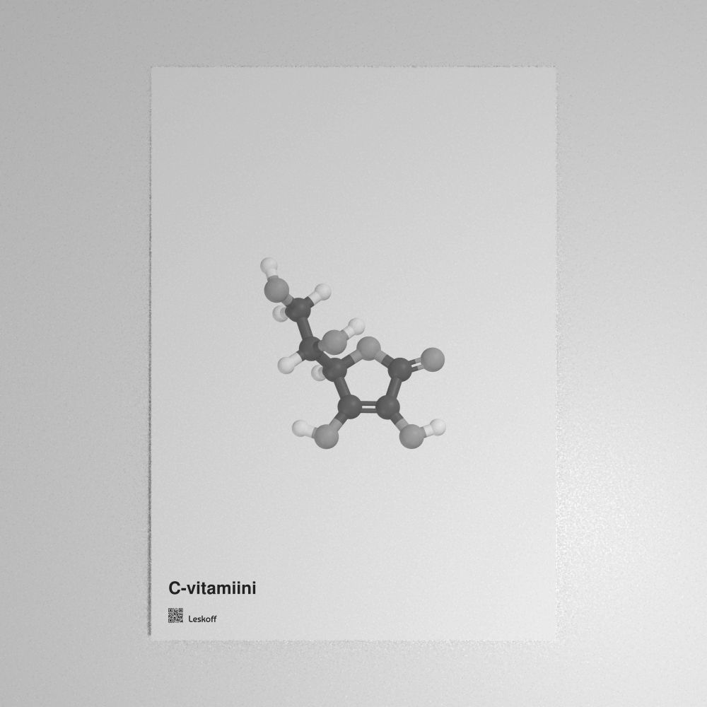 Leskoff Vitamin C Molecule Poster image 1 of 1