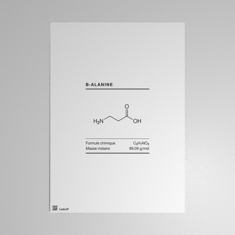 Leskoff β-Alanine Molecule Poster image 1 of 1