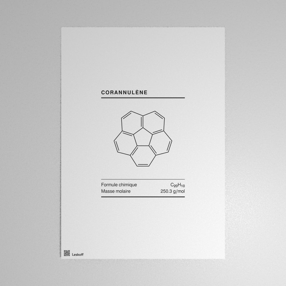 Leskoff Corannulene Molecule Poster image 1 of 1