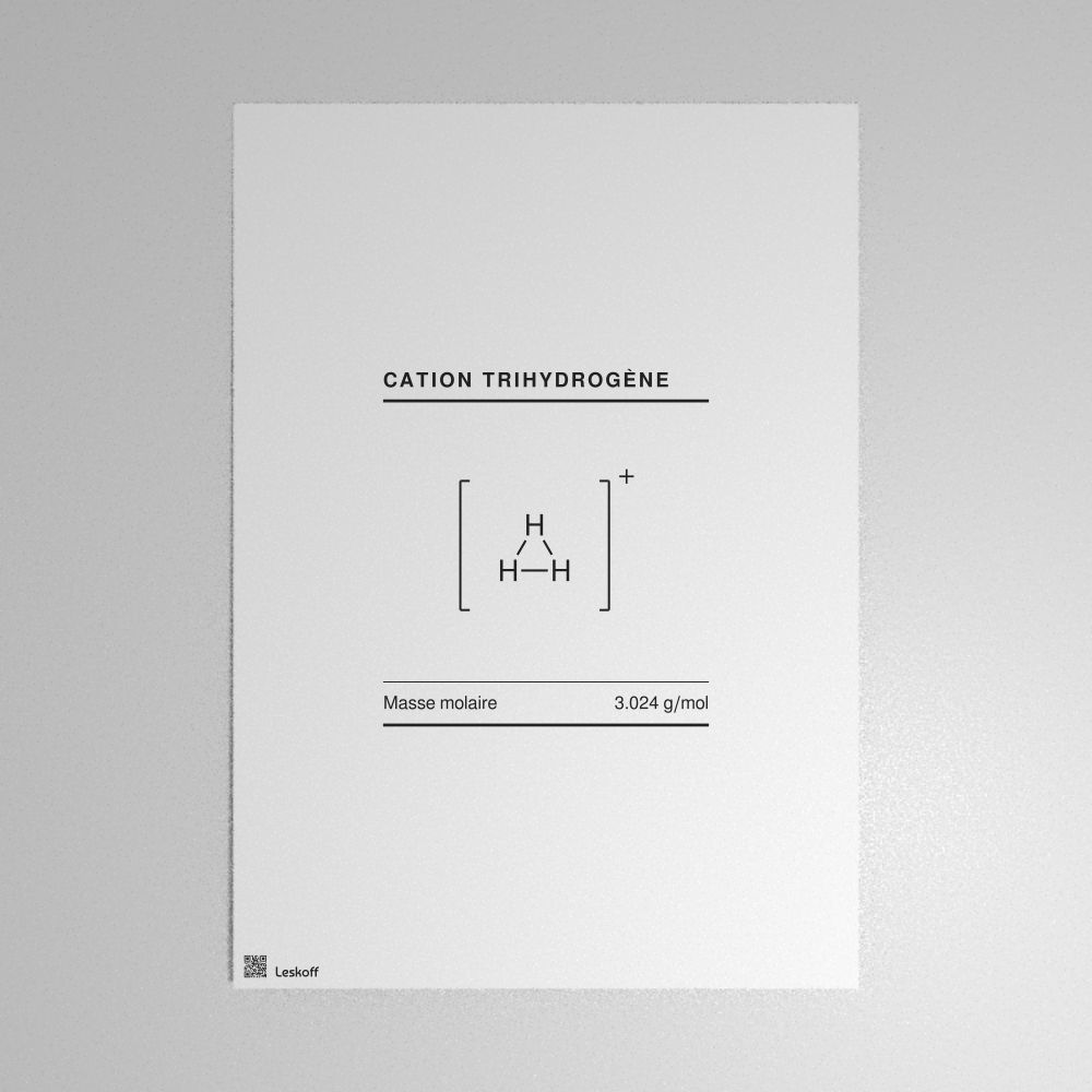 Leskoff Trihydrogen Cation Poster image 1 of 1