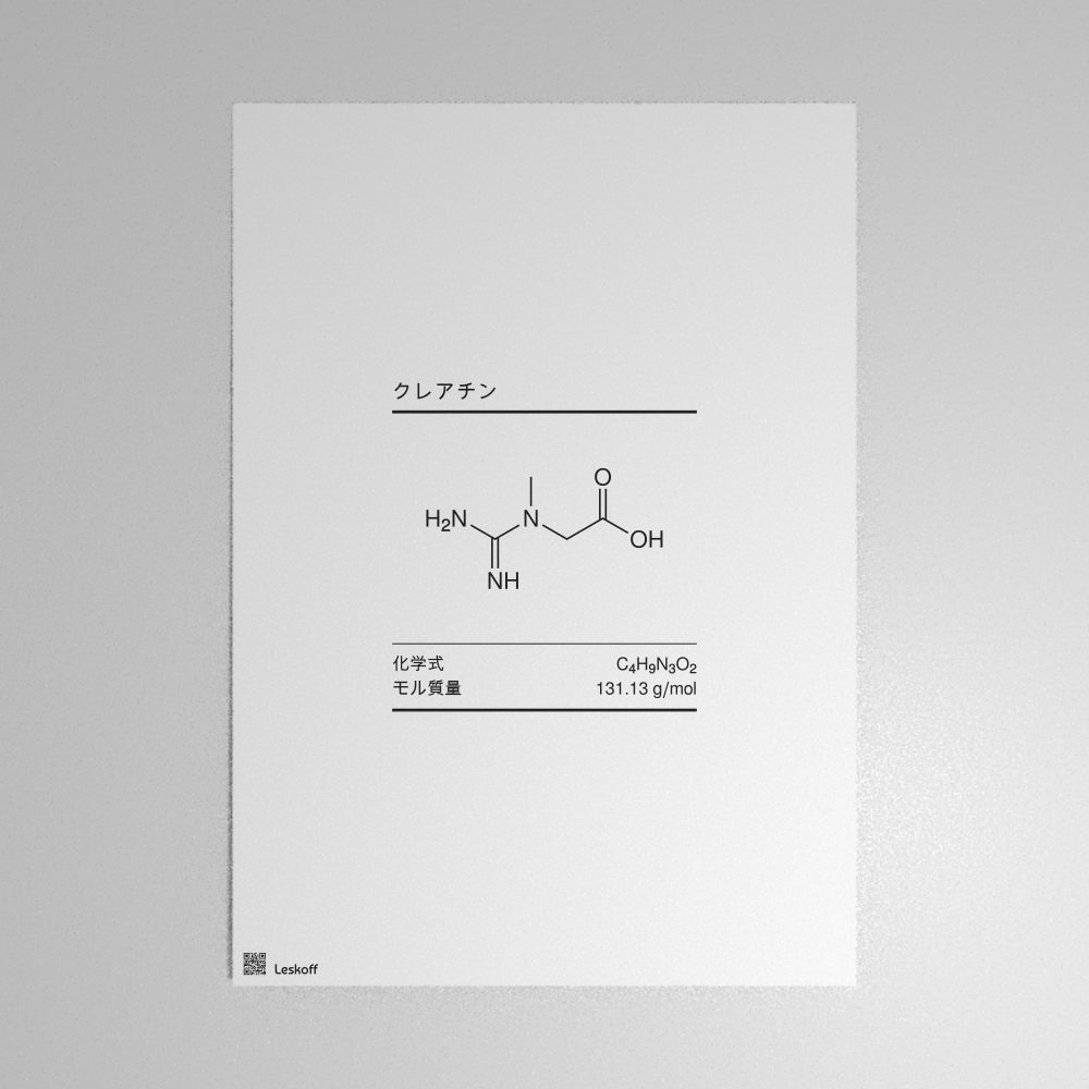 Leskoff Creatine Molecule Poster image 1 of 1