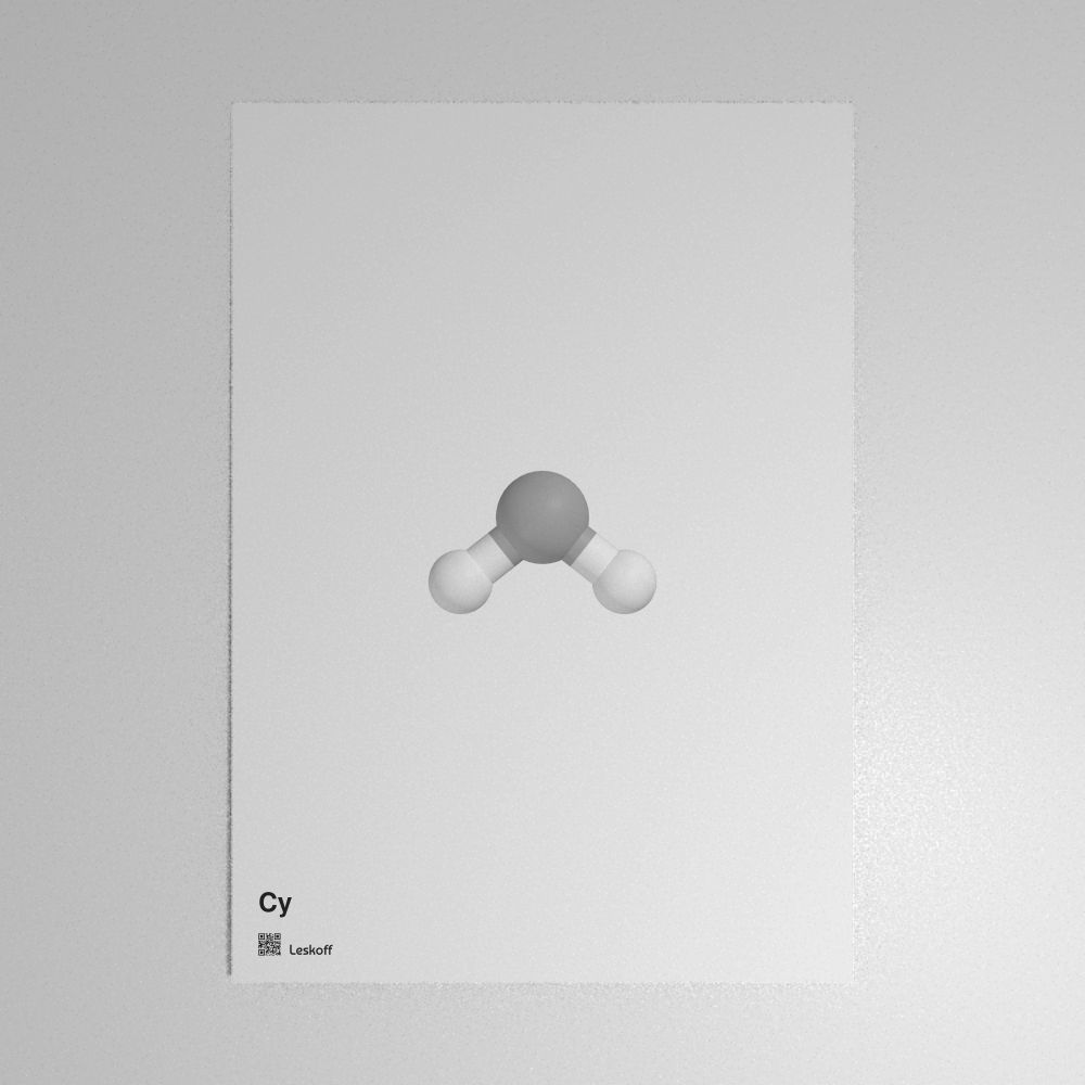 Leskoff Water Molecule Poster image 1 of 1