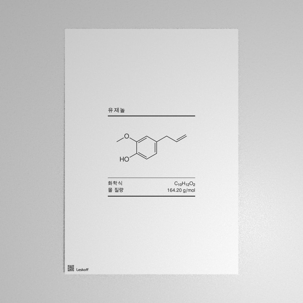 Leskoff Eugenol Molecule Poster image 1 of 1