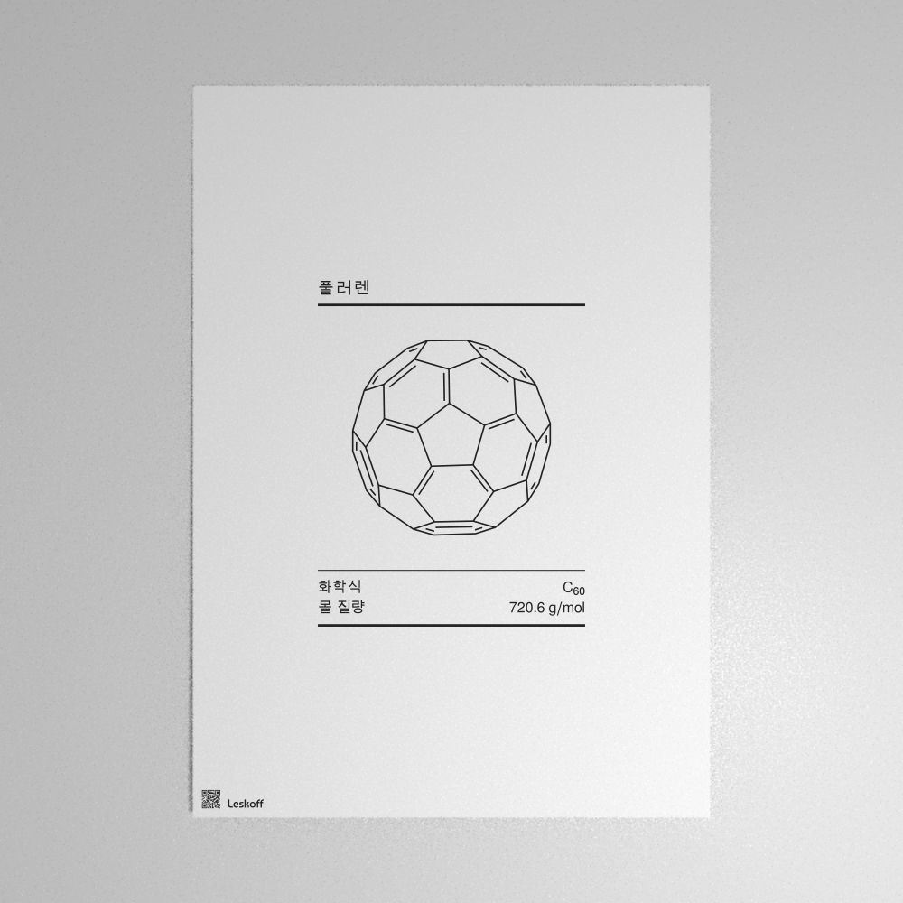 Leskoff Fullerene Molecule Poster image 1 of 1