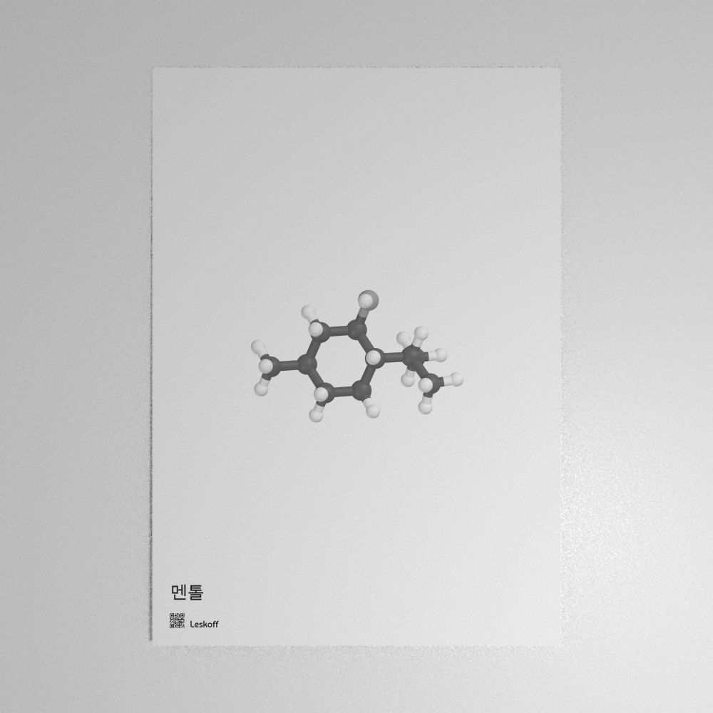 Leskoff Menthol Molecule Poster image 1 of 1