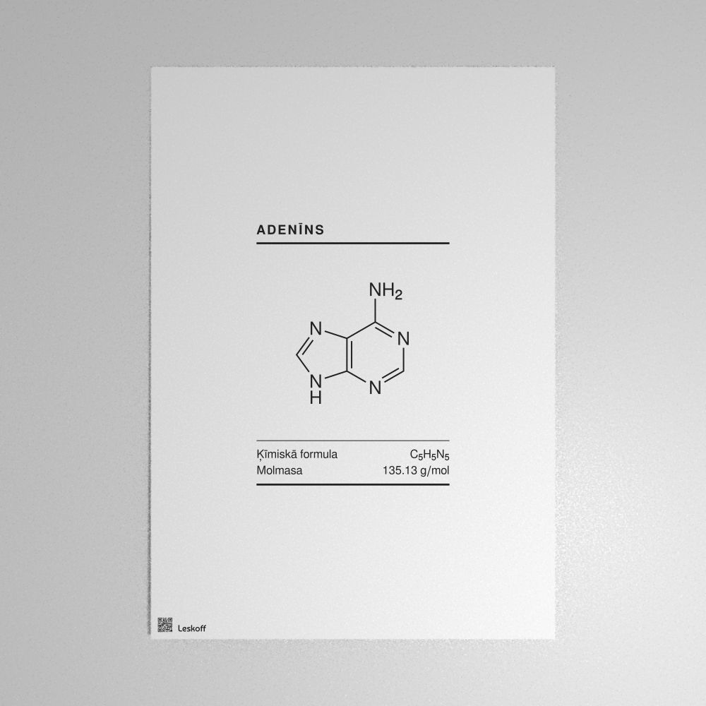 Leskoff Adenine Molecule Poster image 1 of 1