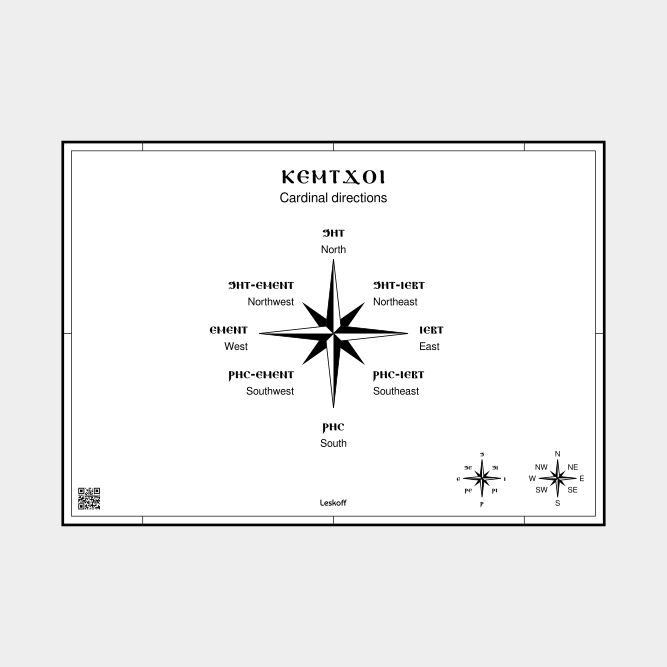 Leskoff Cardinal Directions image 1 of 1