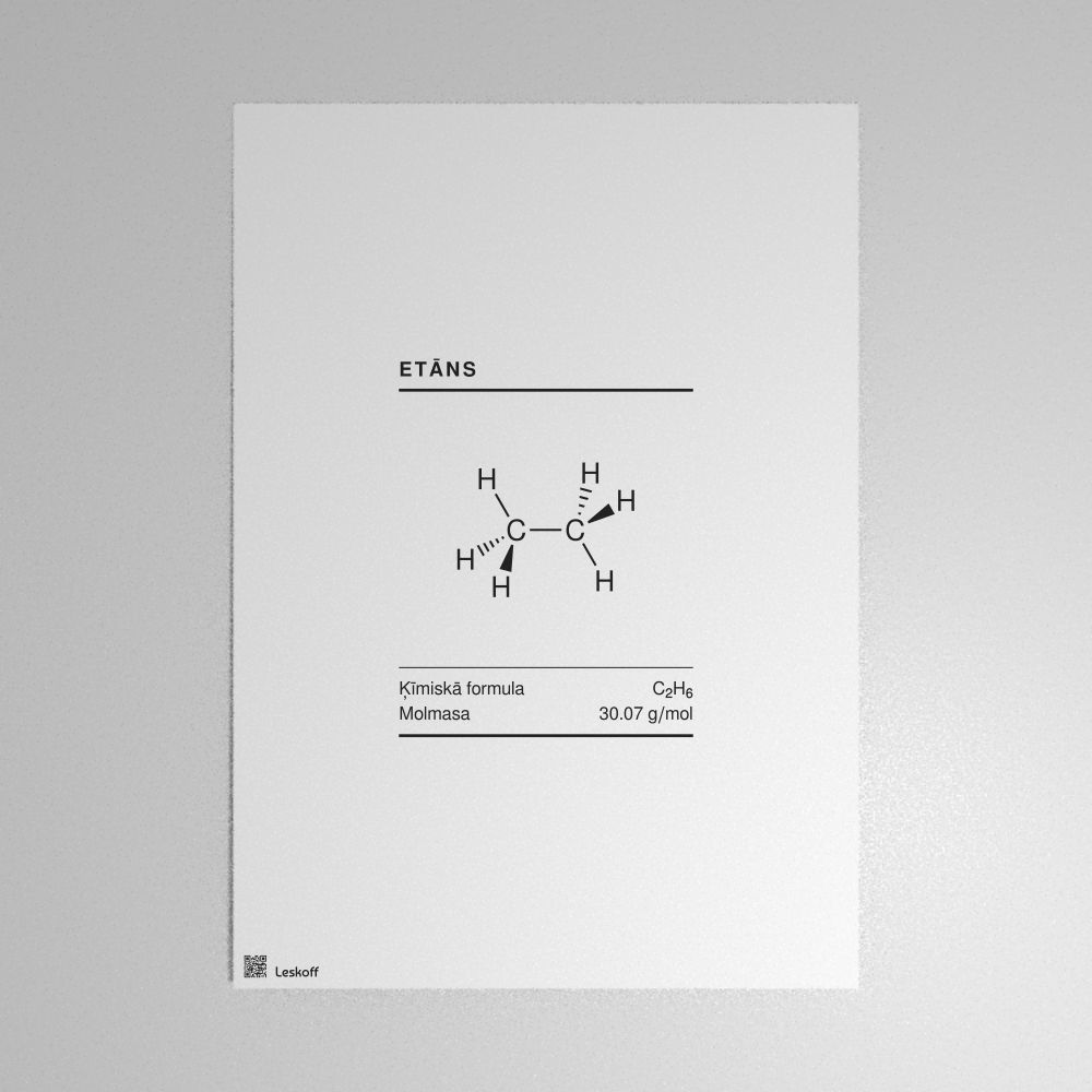 Leskoff Ethane Molecule Poster image 1 of 1