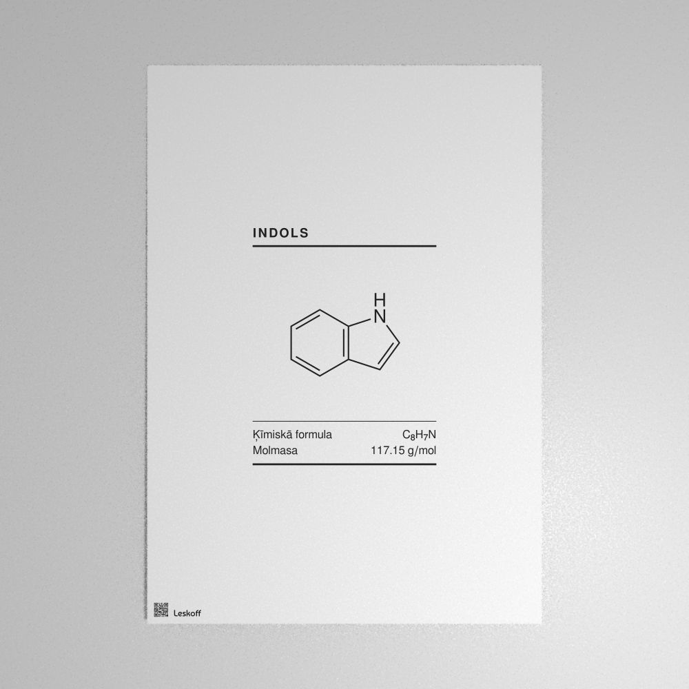 Leskoff Indole Molecule Poster image 1 of 1