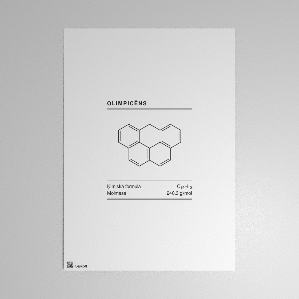 Leskoff Olympicene Molecule Poster image 1 of 1