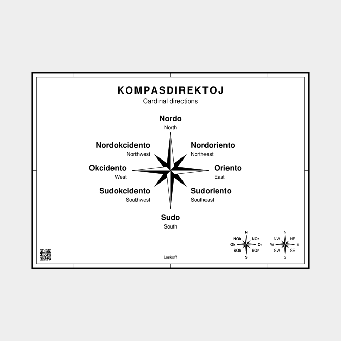 Leskoff Cardinal Directions image 1 of 1