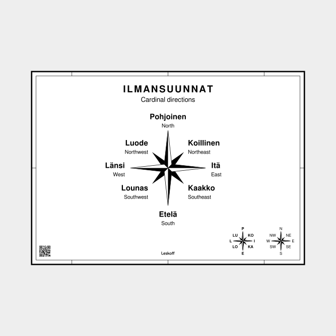 Leskoff Cardinal Directions image 1 of 1