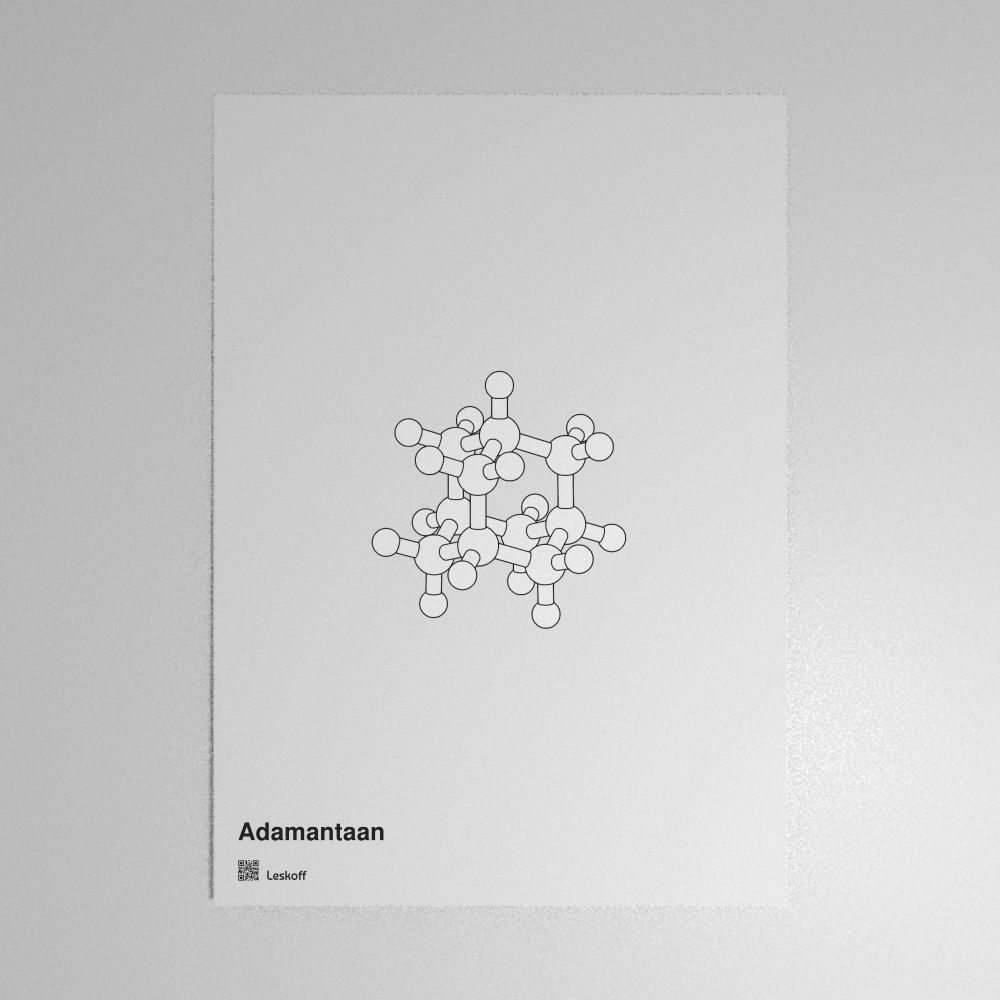 Leskoff Adamantane Molecule Poster image 1 of 1