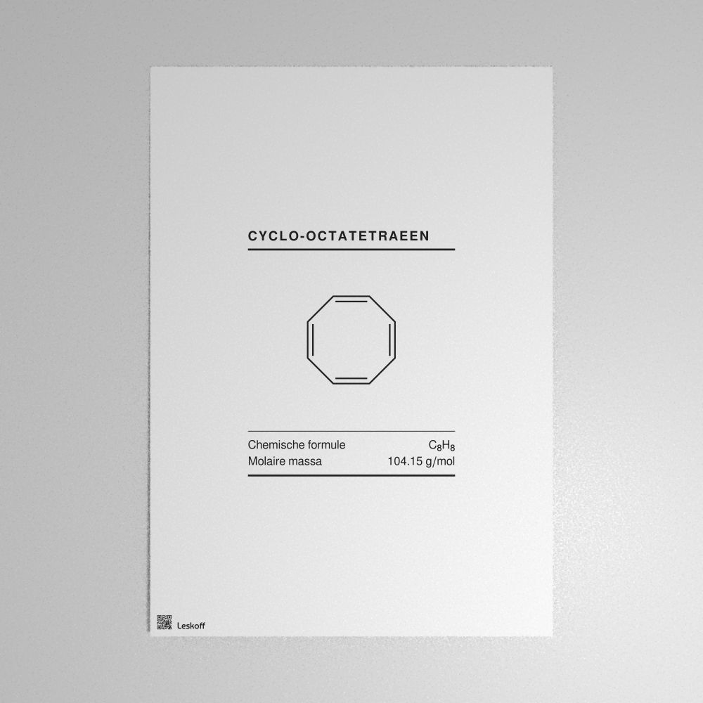 Leskoff Cyclooctatetraene Molecule Poster image 1 of 1