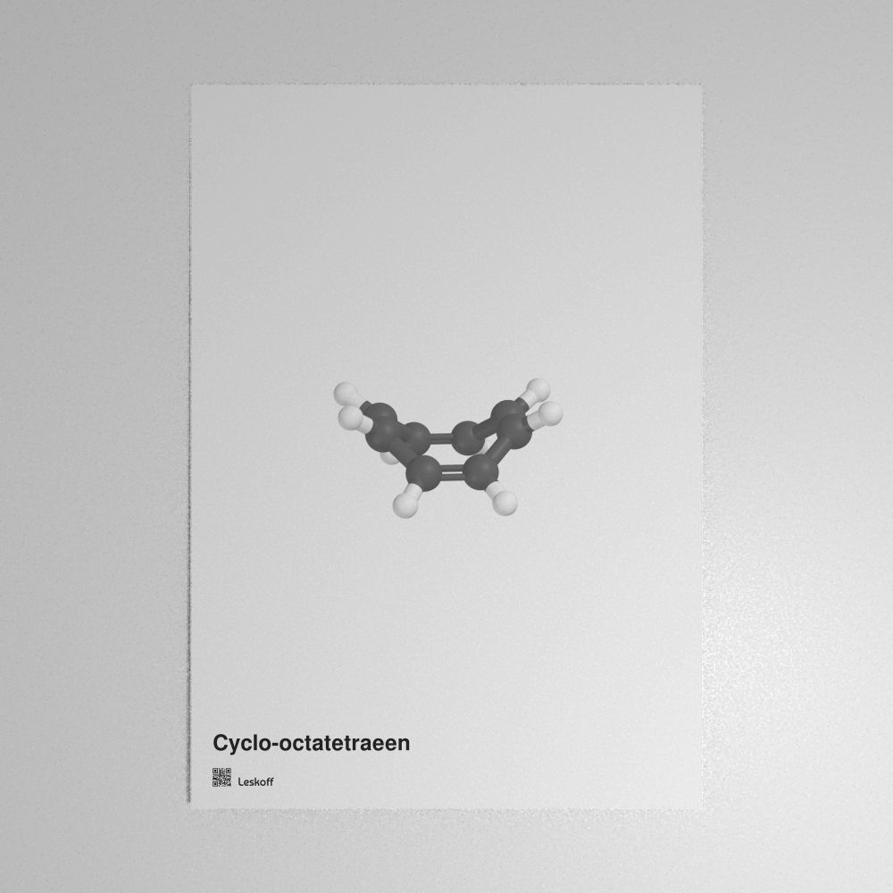 Leskoff Cyclooctatetraene Molecule Poster image 1 of 1
