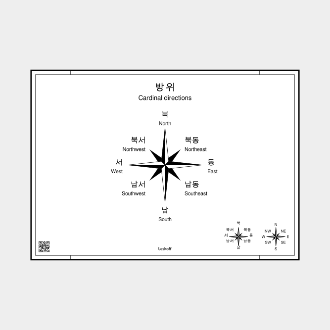 Leskoff Cardinal Directions image 1 of 1
