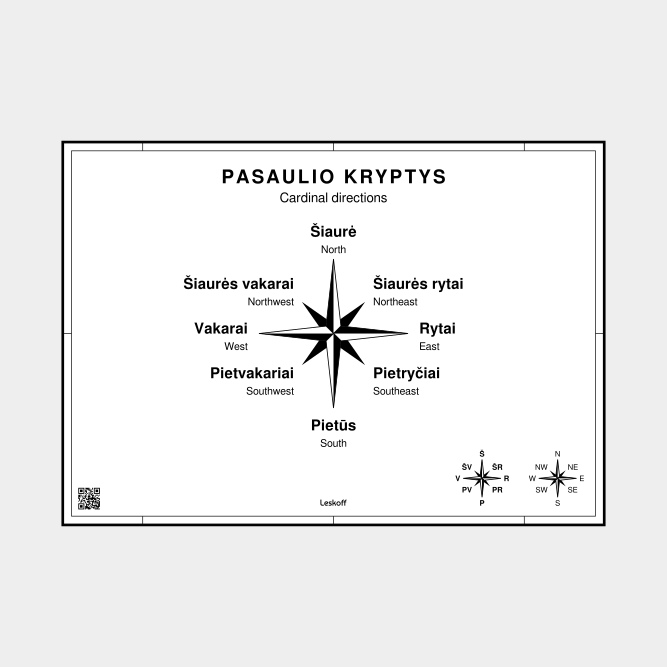 Leskoff Cardinal Directions image 1 of 1