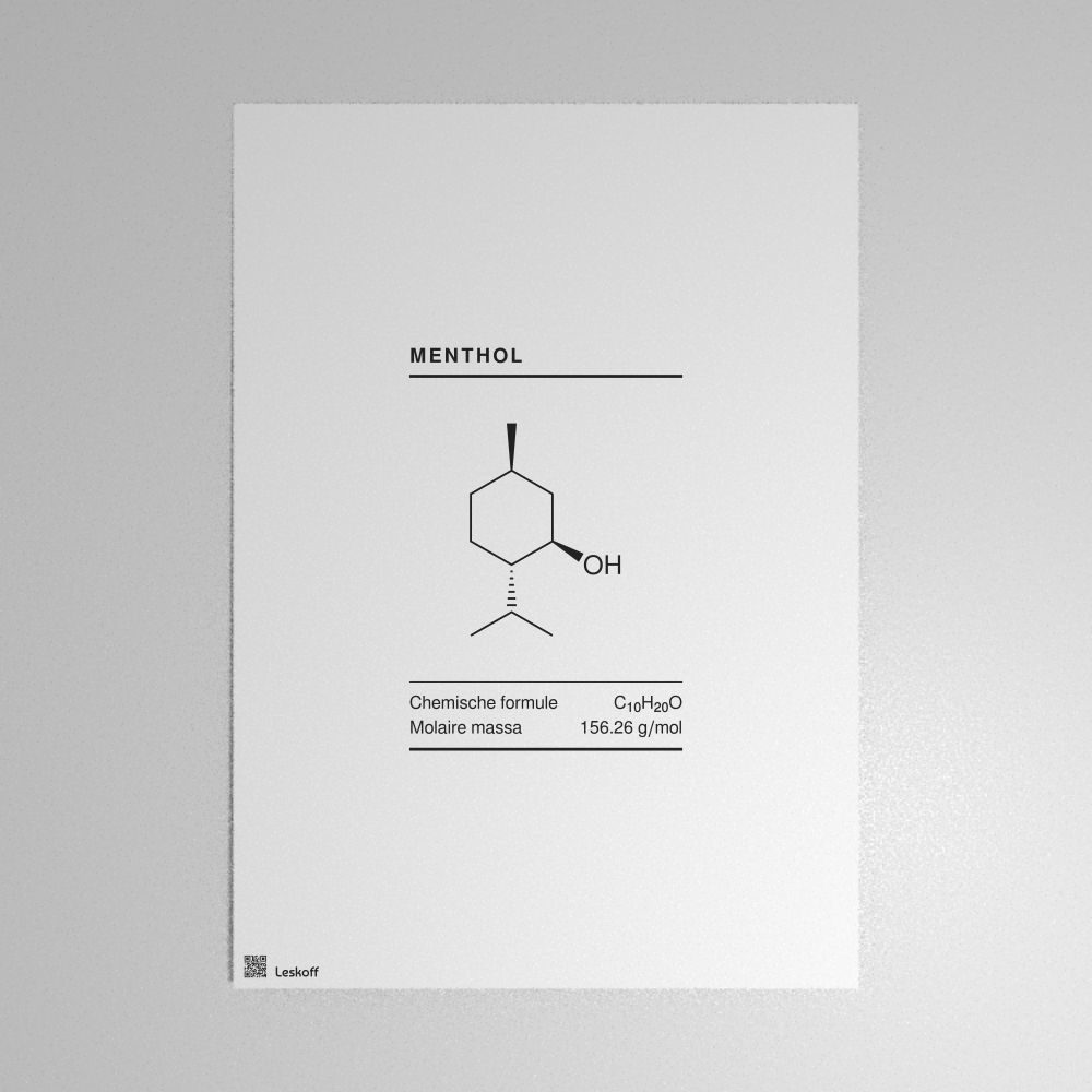 Leskoff Menthol Molecule Poster image 1 of 1