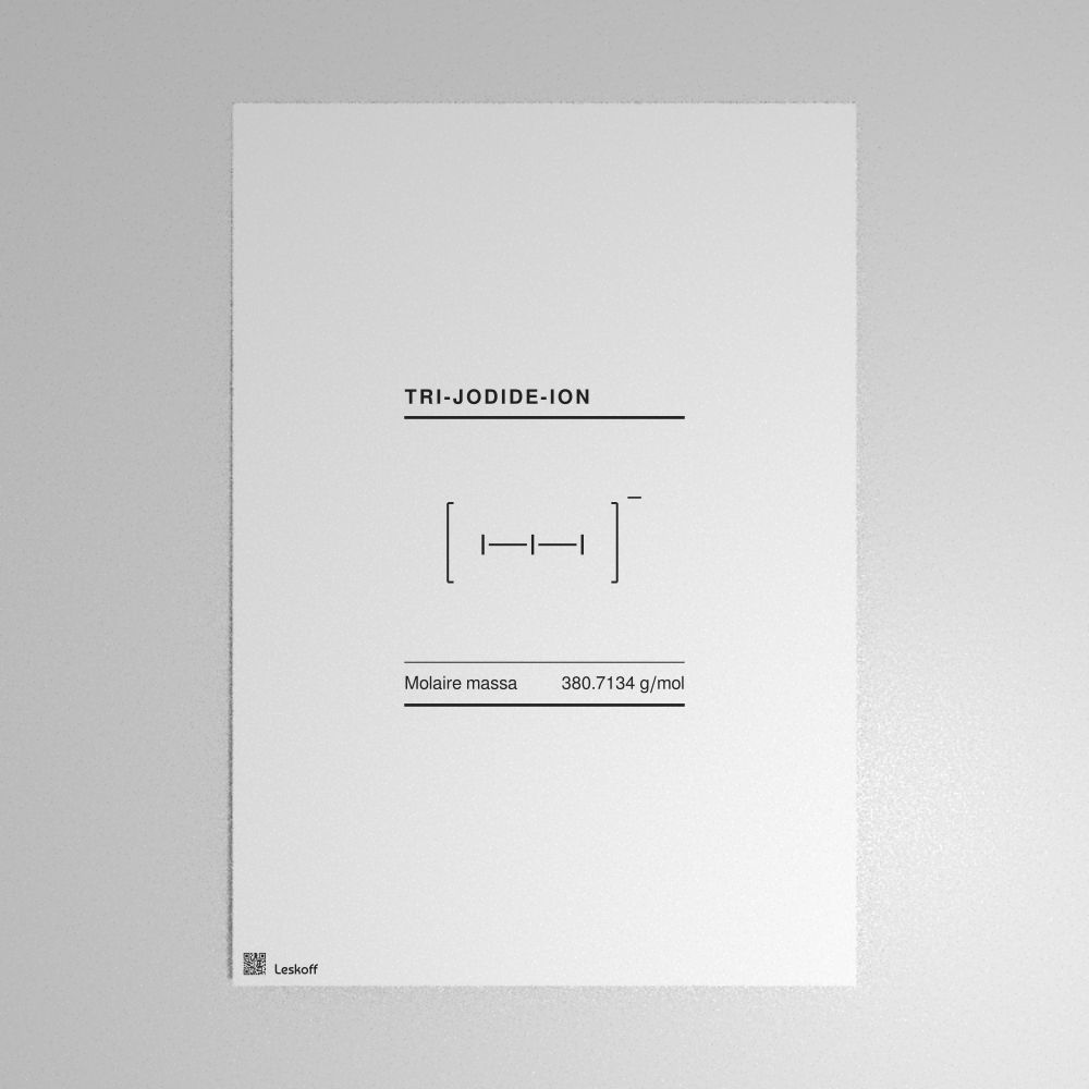 Leskoff Triiodide Ion Poster image 1 of 1