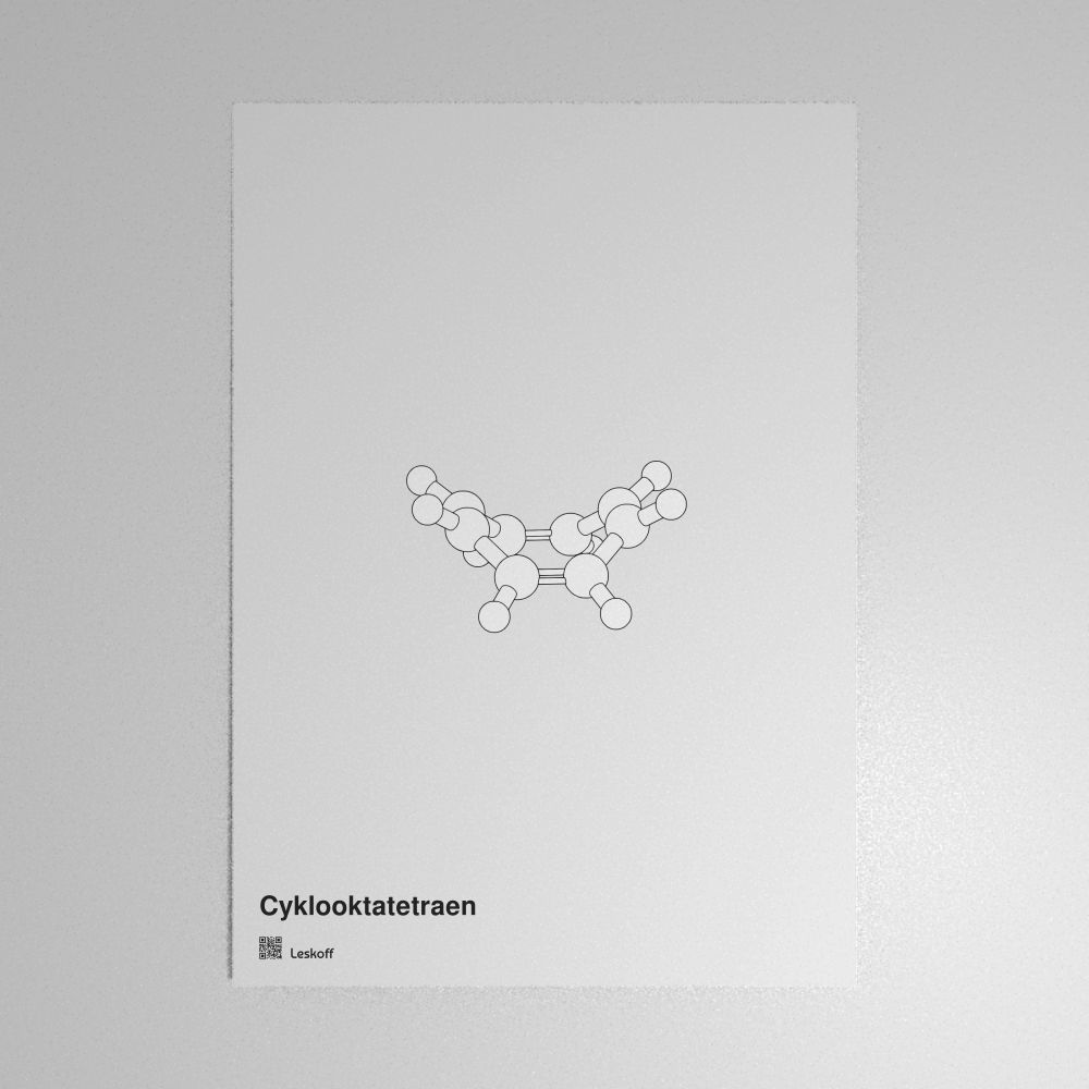 Leskoff Cyclooctatetraene Molecule Poster image 1 of 1