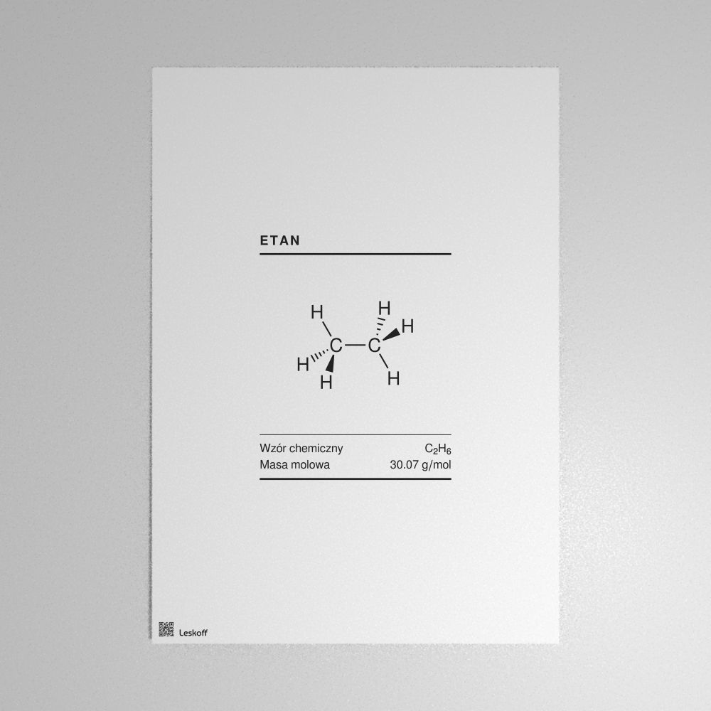 Leskoff Ethane Molecule Poster image 1 of 1
