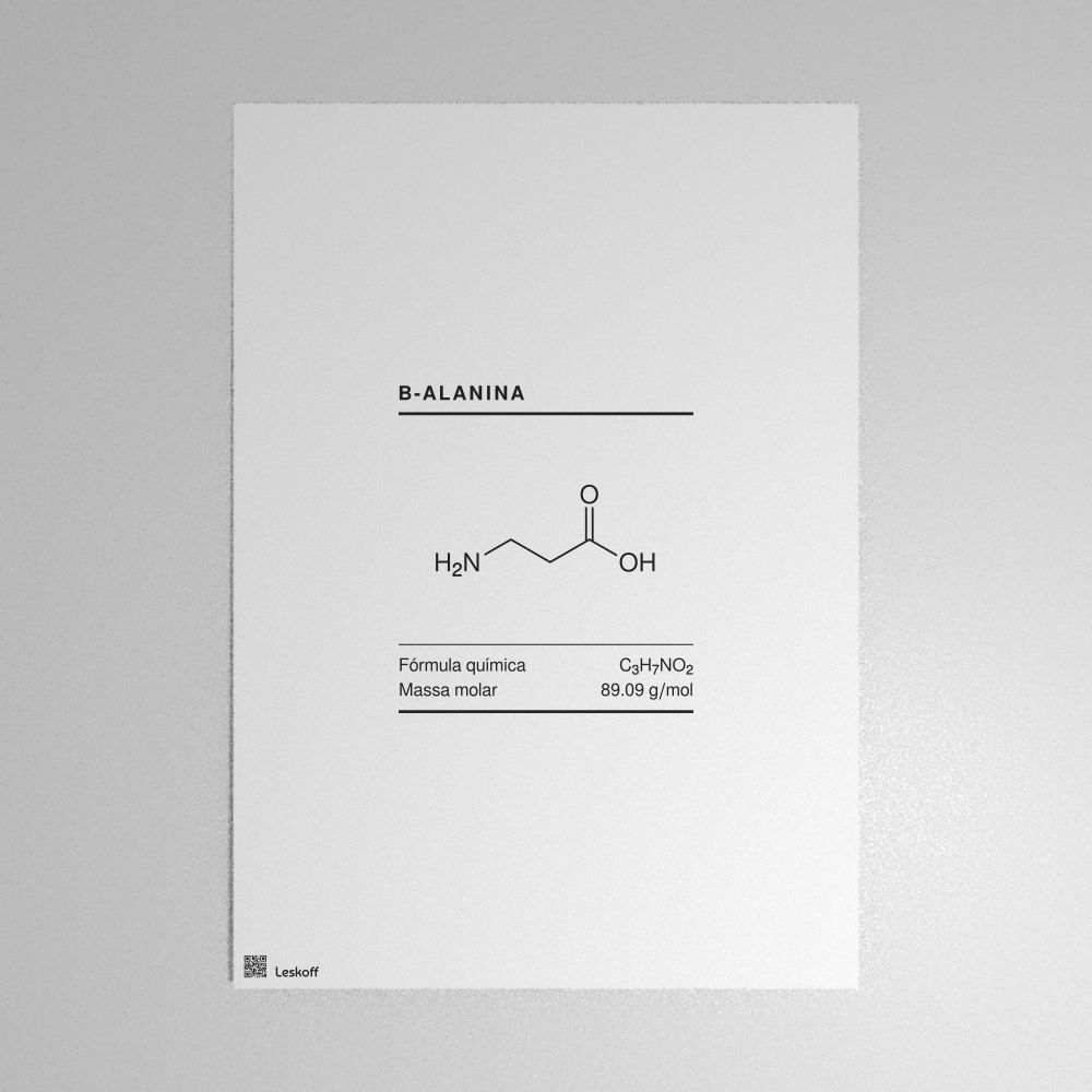 Leskoff β-Alanine Molecule Poster image 1 of 1