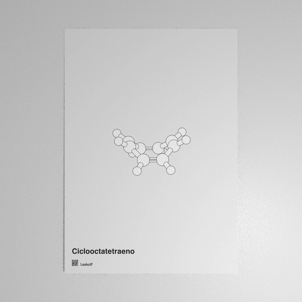 Leskoff Cyclooctatetraene Molecule Poster image 1 of 1