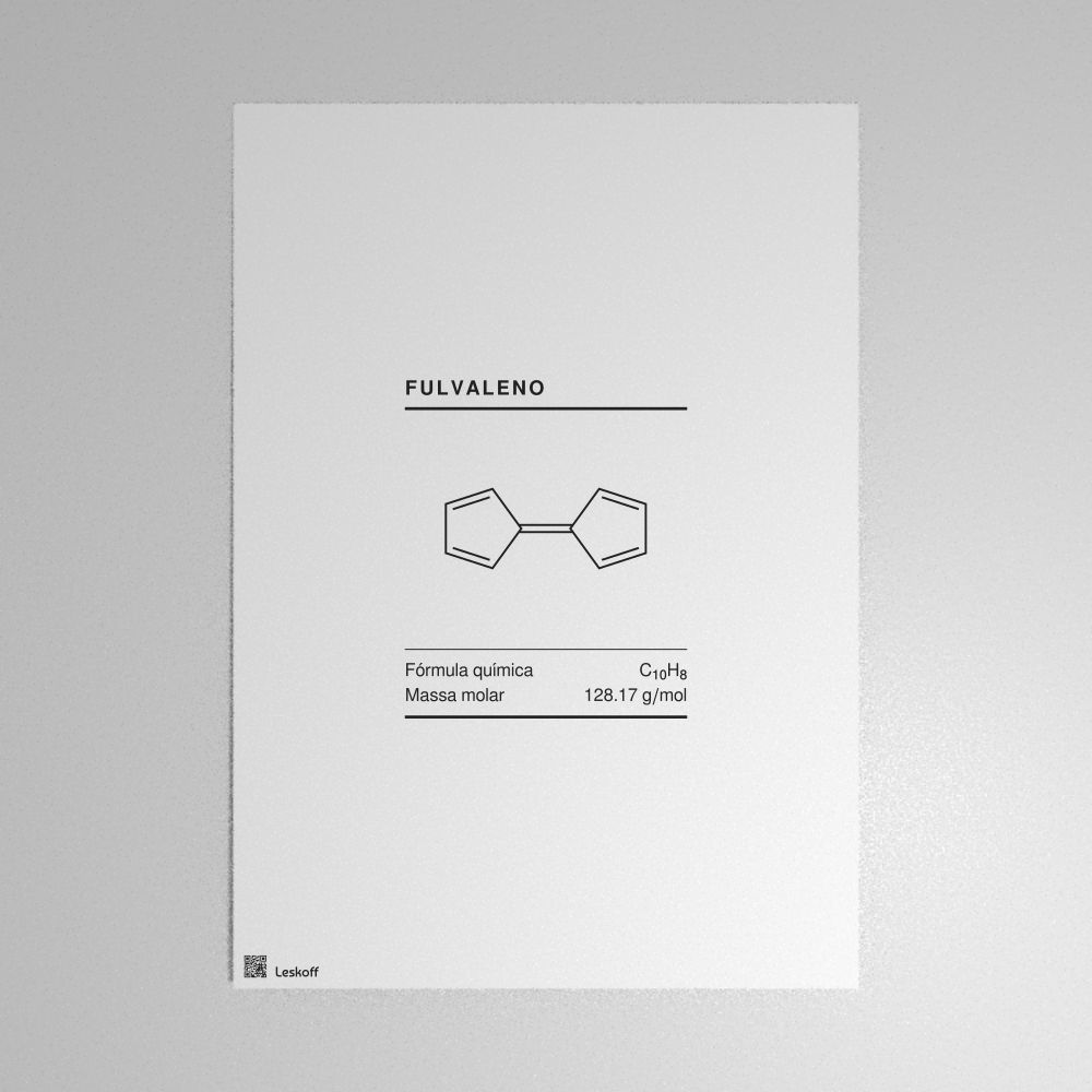 Leskoff Fulvalene Molecule Poster image 1 of 1