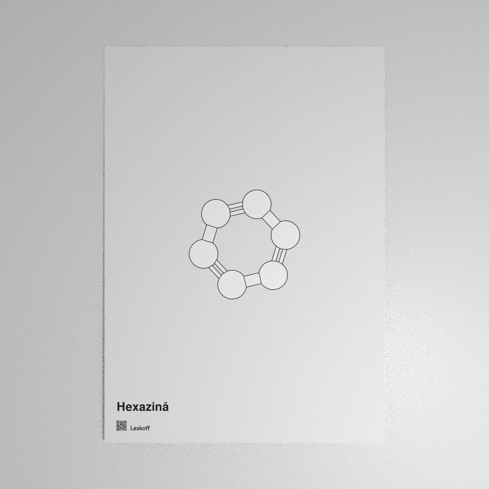 Leskoff Hexazine Molecule Poster image 1 of 1