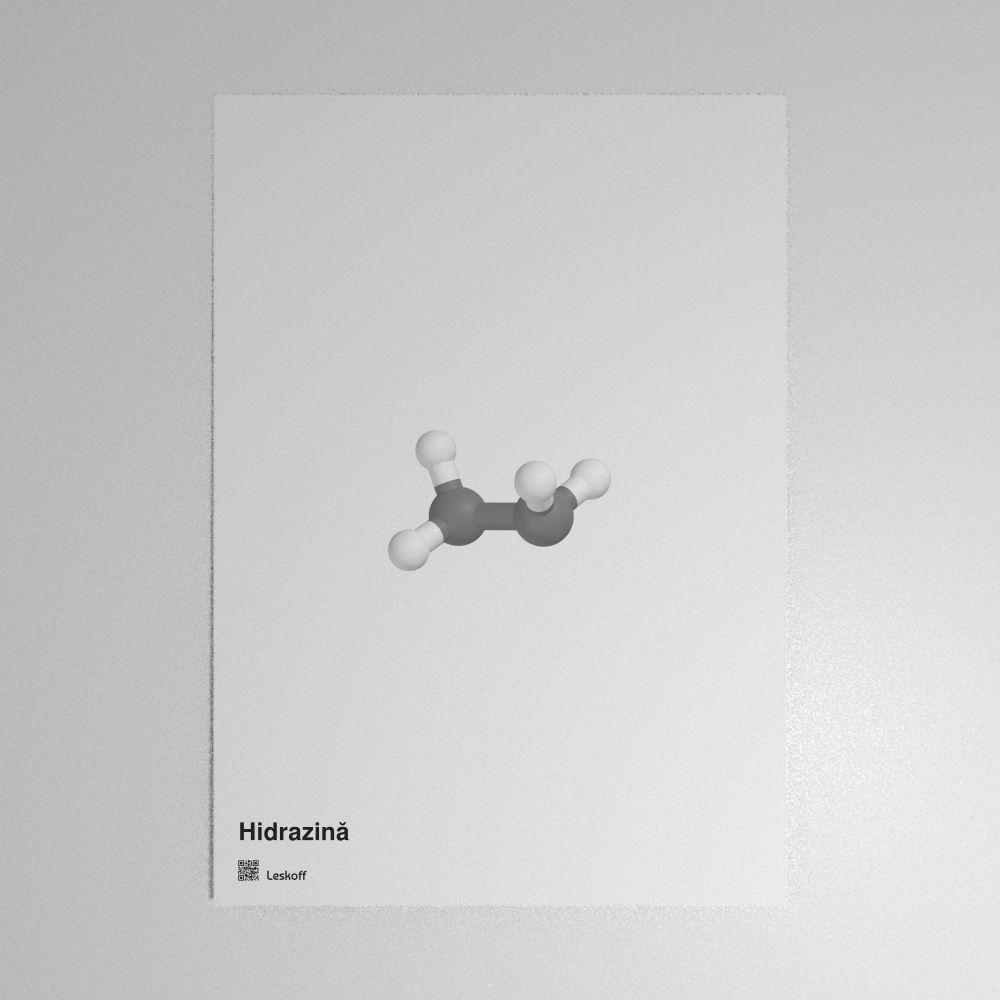 Leskoff Hydrazine Molecule Poster image 1 of 1