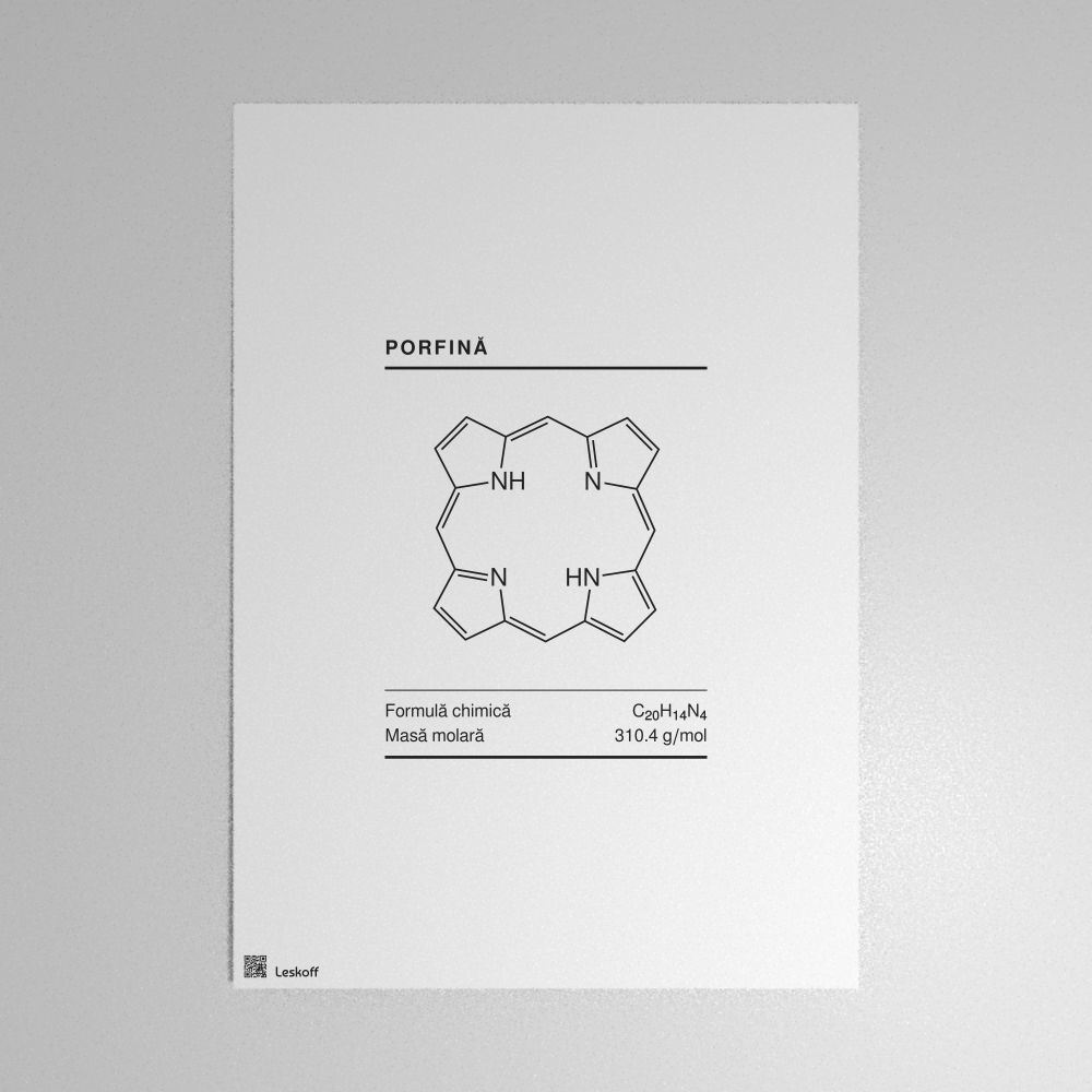 Leskoff Porphine Molecule Poster image 1 of 1