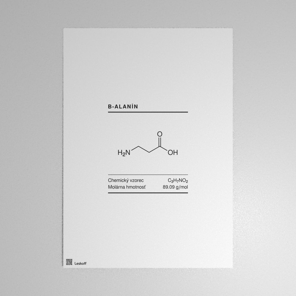Leskoff β-Alanine Molecule Poster image 1 of 1