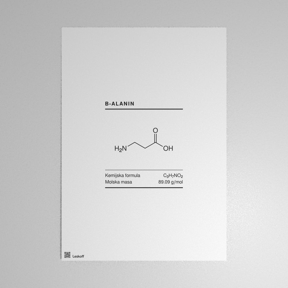 Leskoff β-Alanine Molecule Poster image 1 of 1