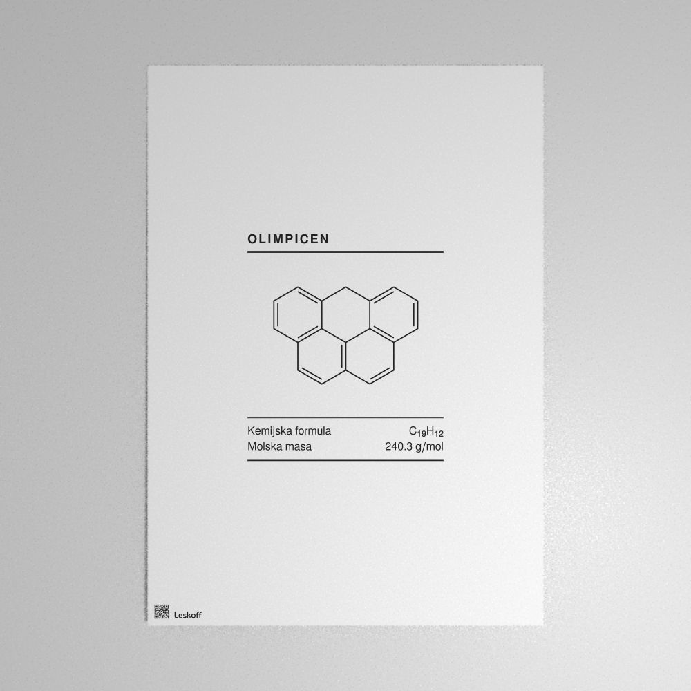 Leskoff Olympicene Molecule Poster image 1 of 1