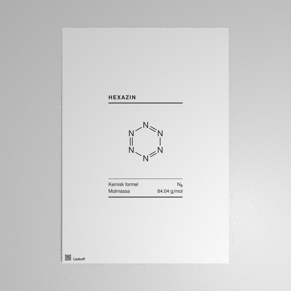 Leskoff Hexazine Molecule Poster image 1 of 1