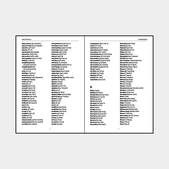 Leskoff Belarusian Pronunciation Dictionary image 2 of 2