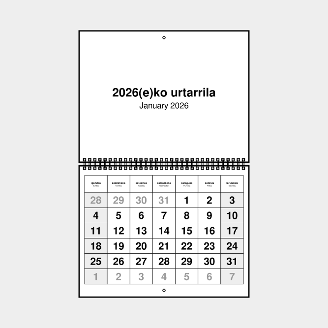 Leskoff Calendar image 1 of 1