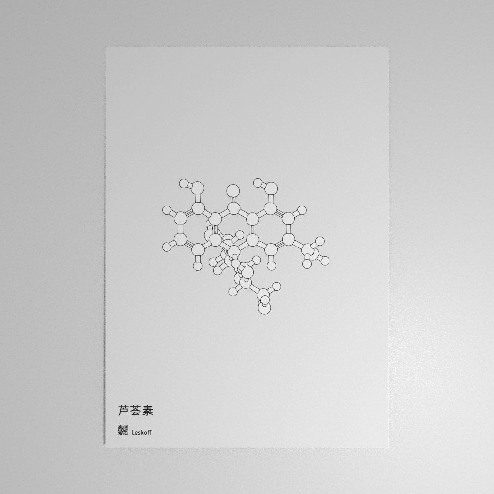 Leskoff Aloin Molecule Poster image 1 of 1