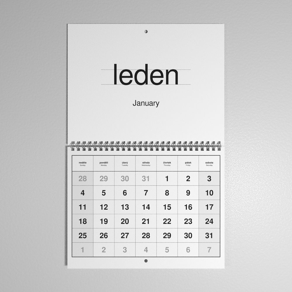 Leskoff 2026 Wall Calendar image 1 of 1